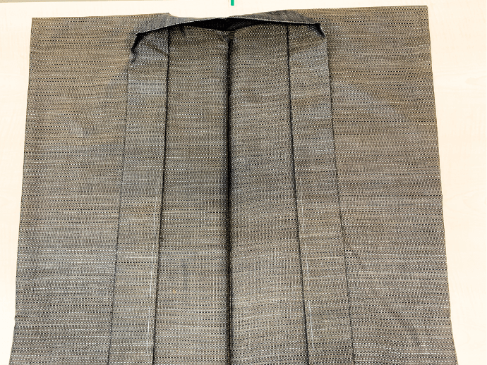 仕立て直し後の羽織