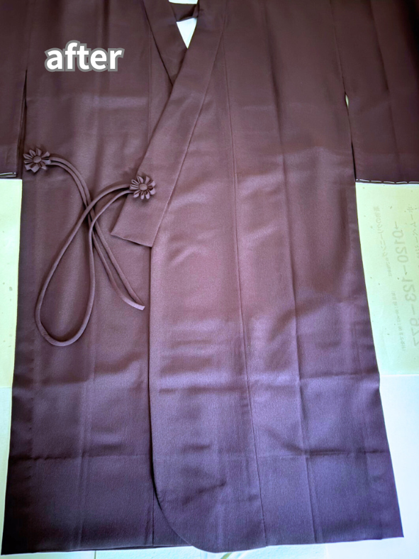 和装コートにリメイク