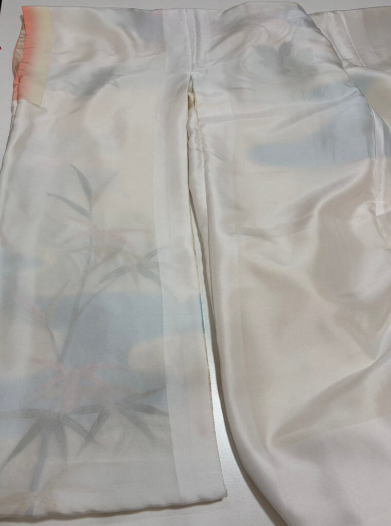 胴裏交換右袖アフター